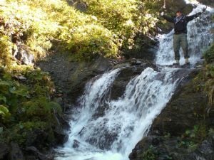 Schattberg via Wasserfall