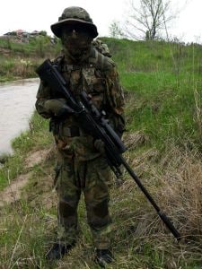 Commando RSA Vest flecktarn