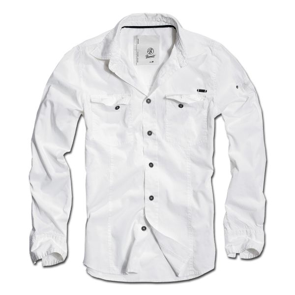 Camisa Brandit SlimFit blanca
