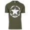 Camiseta Fostex Garments U.S. Army Vintage Star verde oliva
