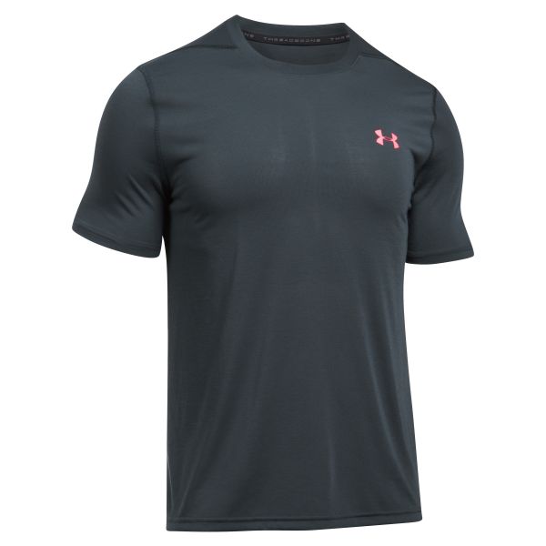 Camiseta Under Armour Fitness Threadborne Fitted gris-roja II