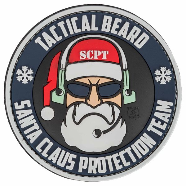 JTG Parche-3D Special Tactical Beard Santa Claus Protection Team