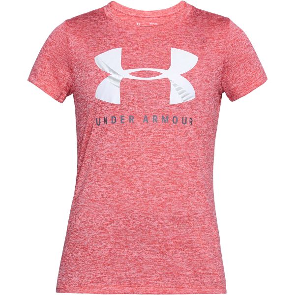 Camiseta Under Armour Women Tech Graphic Twist rosa