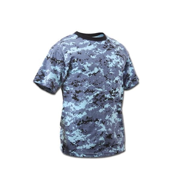 Camiseta Rothco Digital Camo sky blue