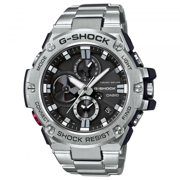 Casio Reloj G-Shock G-Steel GST-B100D-1AER color plateado