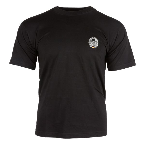 Camiseta bordada con distintivo de boina Panzertruppe