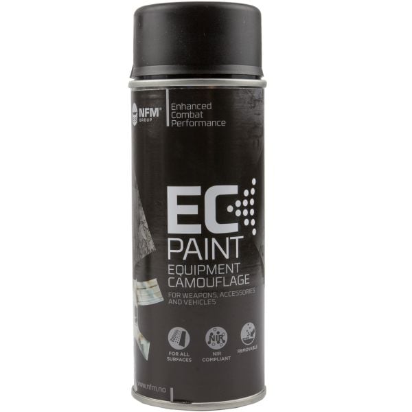 NFM Group Pintura de camuflaje EC Paint negro