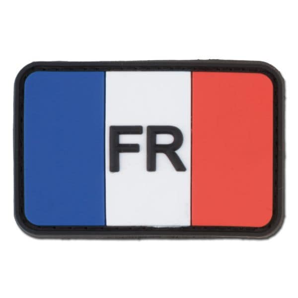 Parche 3-D Francia con código del país