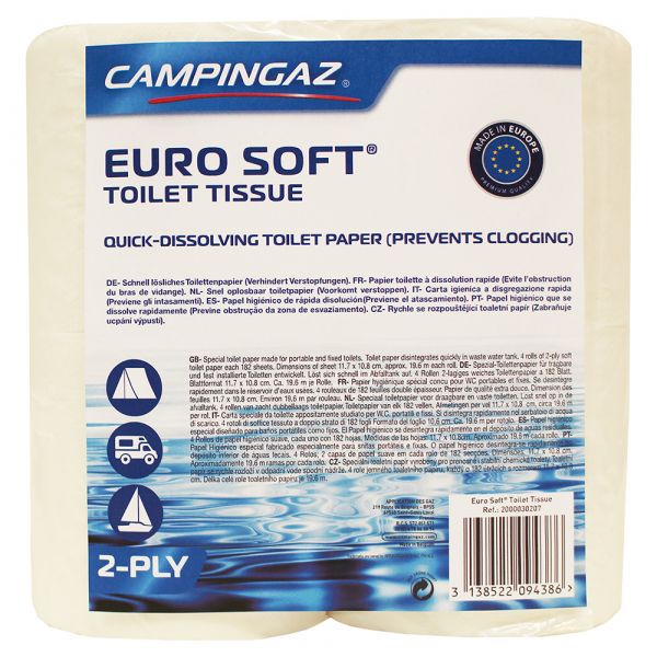 Campingaz Papel higiénico para inodoros químicos Euro Soft