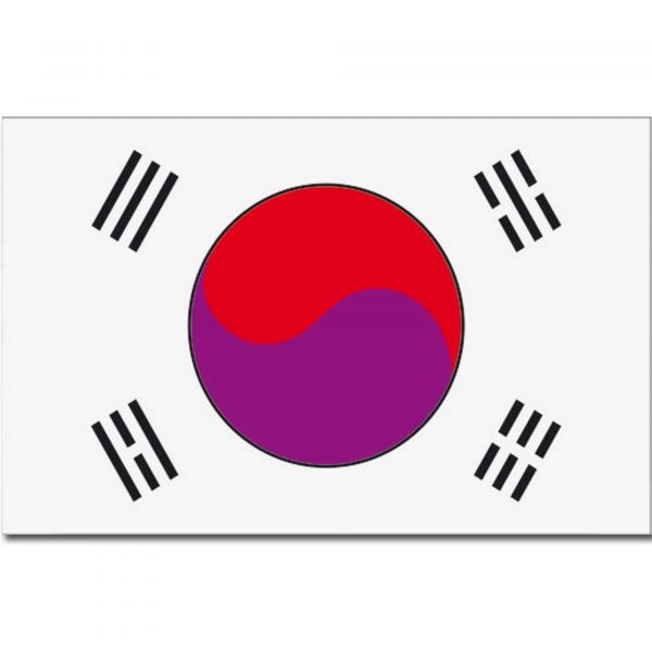 Bandera Korea (Sur)