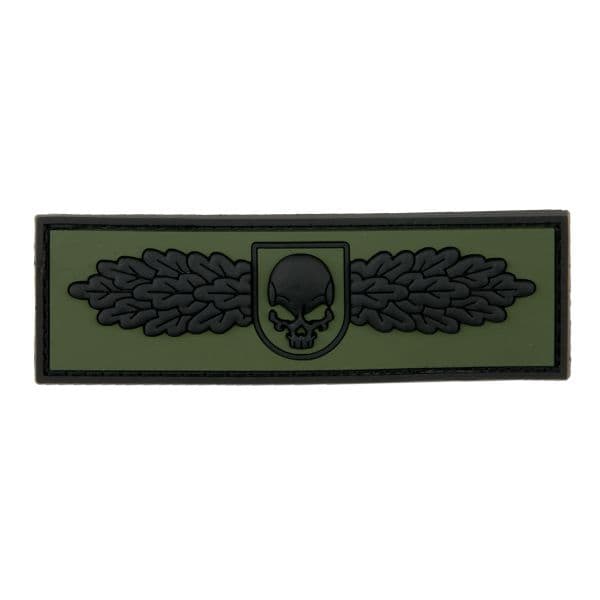 Parche 3D SOF Skull Badge forest