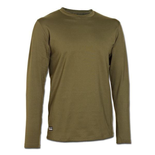 Under Armour ColdGear Tactical Crew Fitted verde oliva