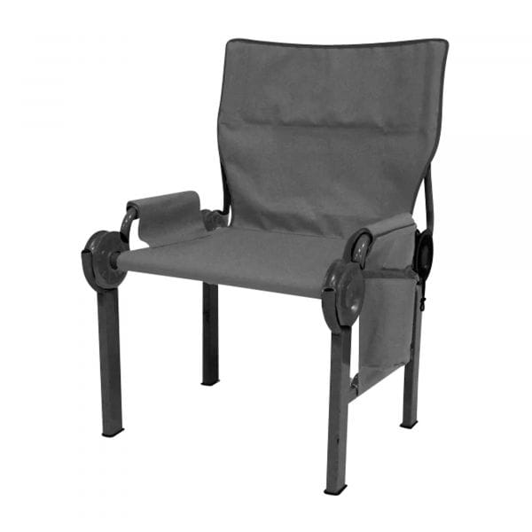 Disc-O-Bed Silla de camping Disc Chair gris