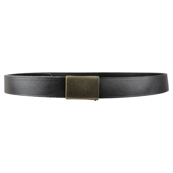 Cinturón Heim 32 mm de ancho cuero negro teñido