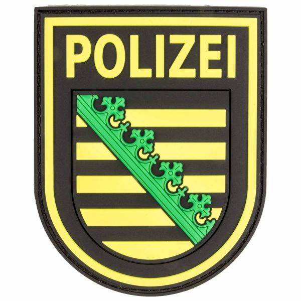 Parche - 3D Polizei Sachsen a colores