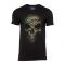7.62 Design camiseta USMC Woodland Marpat Skull negra