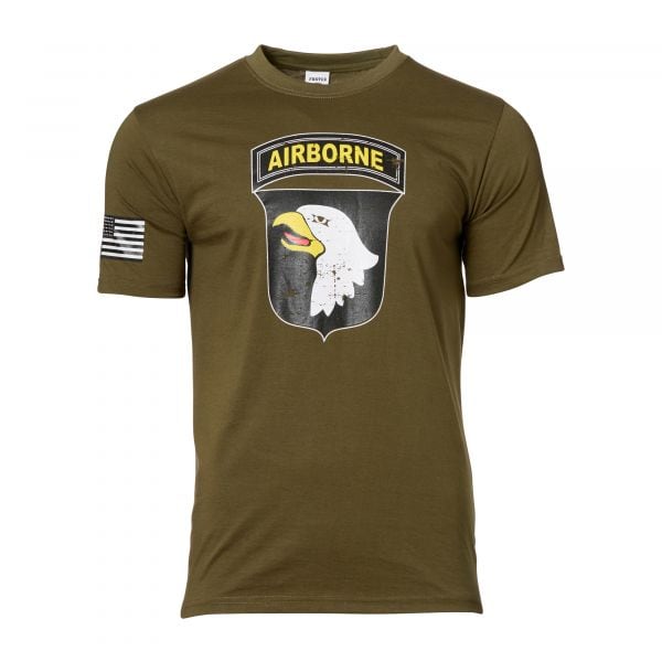 Fostex Garments camiseta USA 101st Airborne oliva