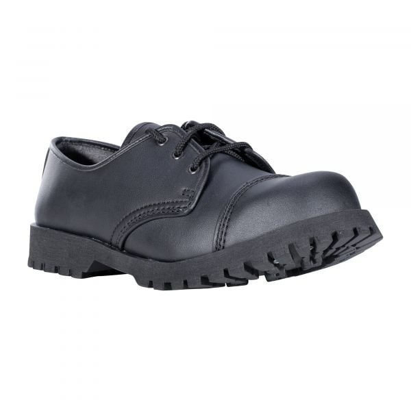 Boots & Braces calzado Vegetarian 3 ojales negro