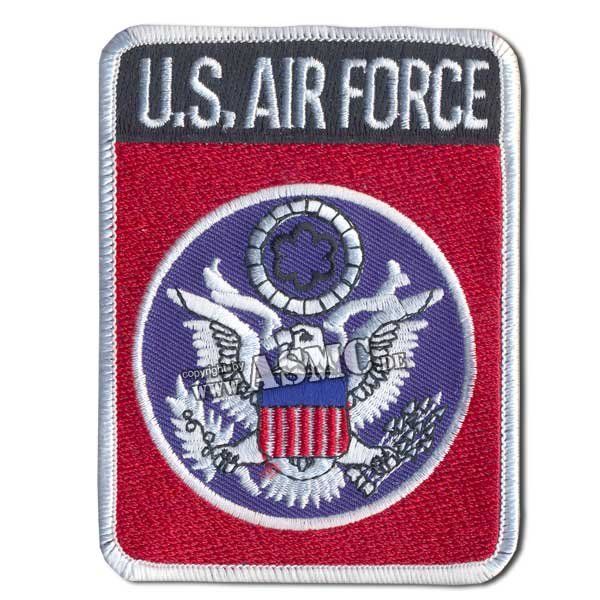 Insignia textil US Air Force rectangular