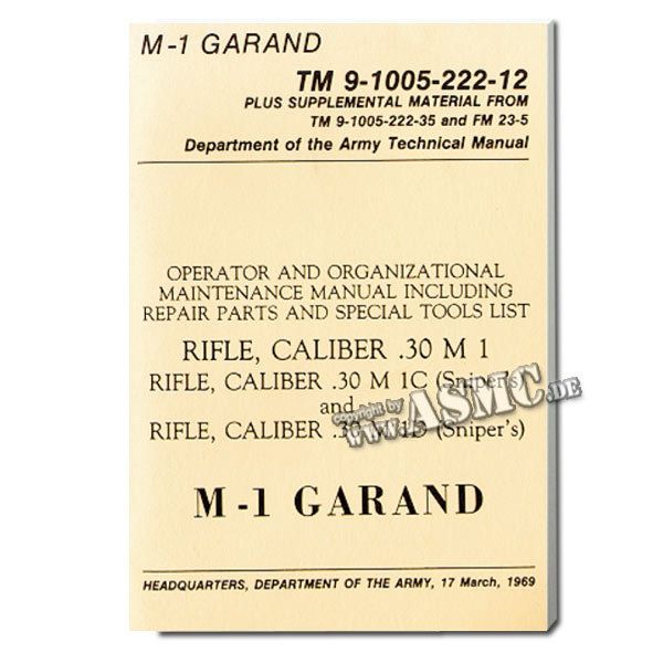Libro M-1 Garand