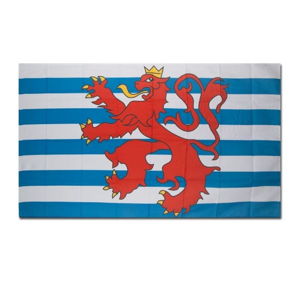 Bandera de Luxemburgo con León