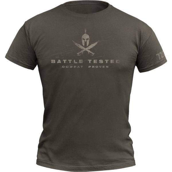 Camiseta 720gear Battle Tested army verde oliva