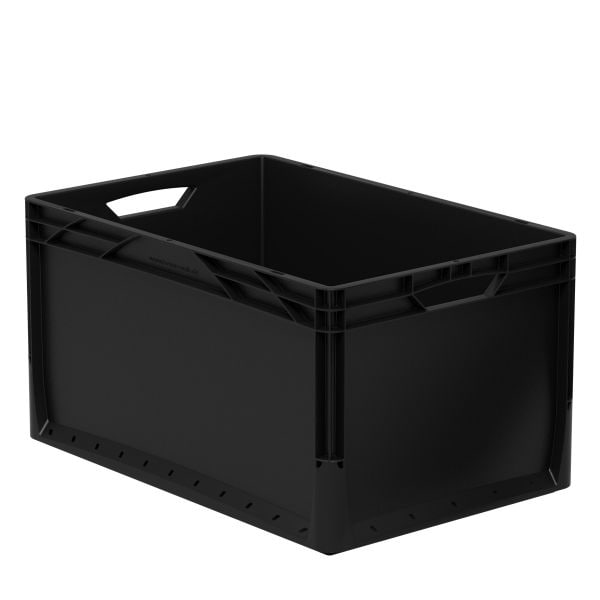 Surplus Systems Euronormbox caja Vollwand 60 x 40 x 32 cm negro