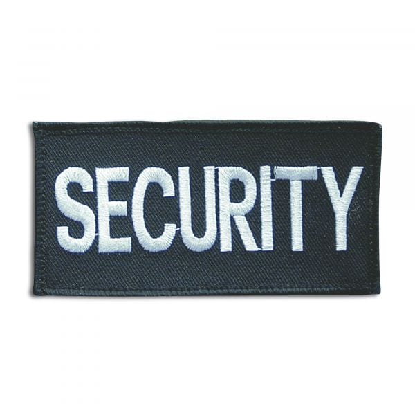 Parche Security negro con velcro