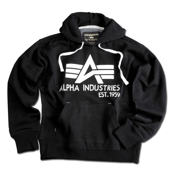 Alpha Industries Sudadera Big A Hoody negro