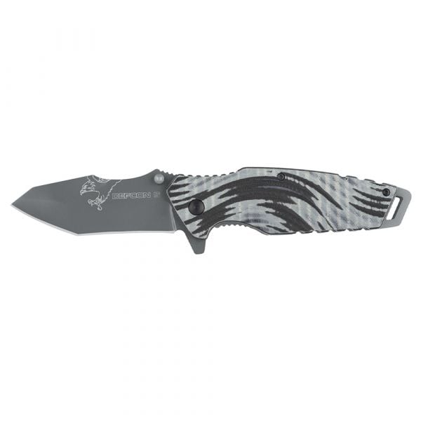 Defcon 5 navaja Tactical Folding Knife Charlie gris
