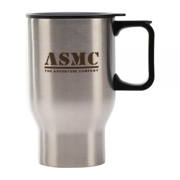 Isosteel Vaso 0.4 L ASMC Edition color plateado