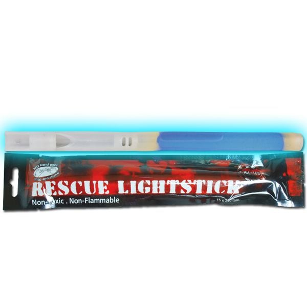 Luz química Mil-Tec Rescue azul