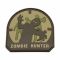 Parche Zombie Hunter PVC arid