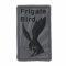 Parche 3D Frigate Bird gris / negro