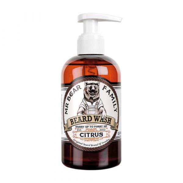 Mr Bear Family shampoo para la barba Beard Wash Citrus 250 ml