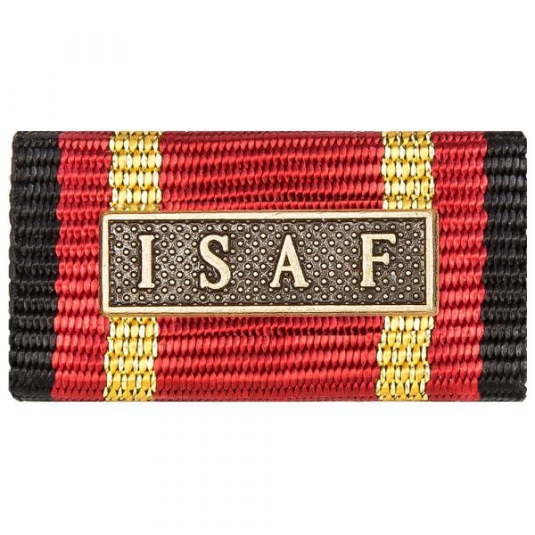 Medalla al servicio ISAF color dorado
