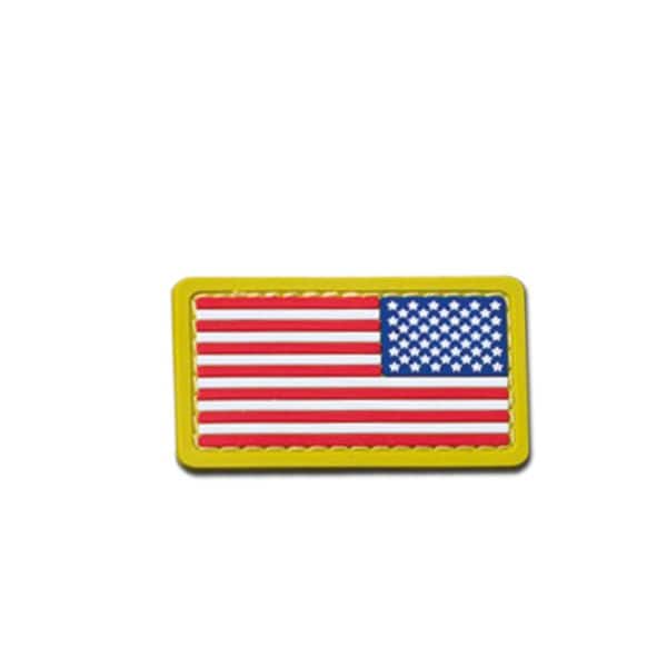 Parche MilSpecMonkey Mini bandera US REV PVC a colores