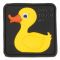 Parche en 3D táctico caucho Duck a colores