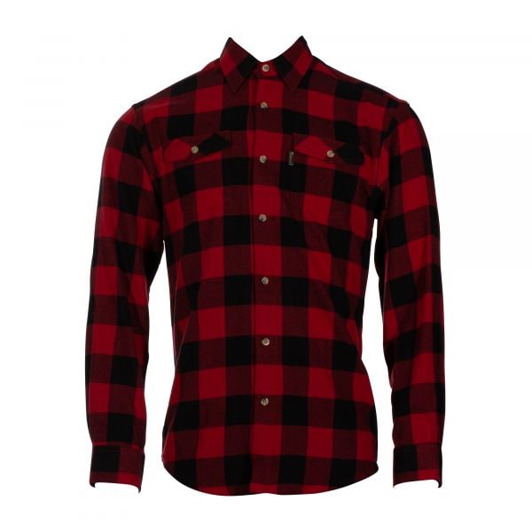 Pinewood camisa Voxtorp Shirt roja negra
