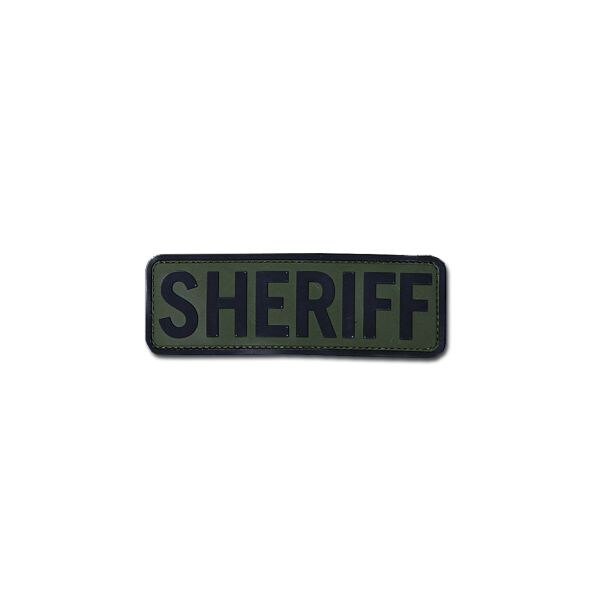 Parche MilSpecMonkey Sheriff 6x2 PVC od-green