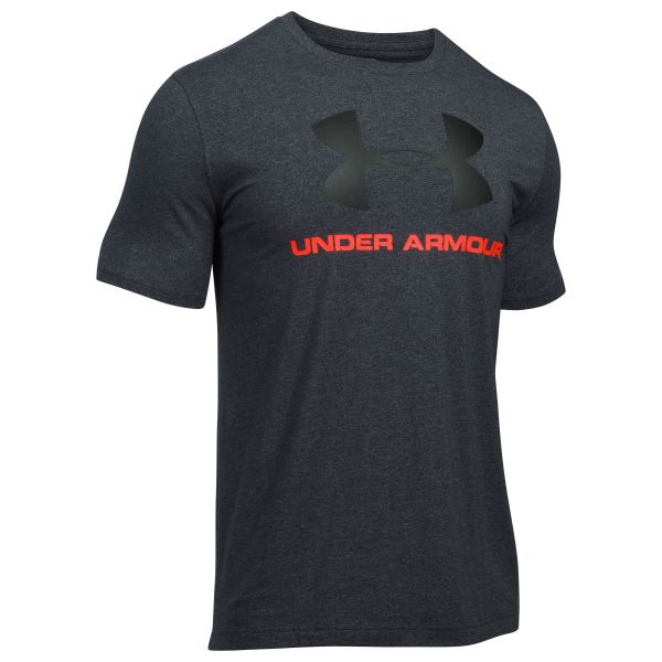 Camiseta Under Armour Fitness Sportstyle Logo negra III