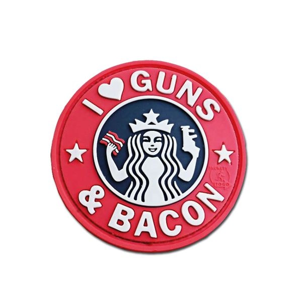 Parche 3D JTG Guns and Bacon a colores