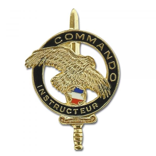 Distintivo francés Comando CEC Instructeur