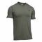 Camiseta Under Armour Fitness Threadborne Fitted escote V oliva