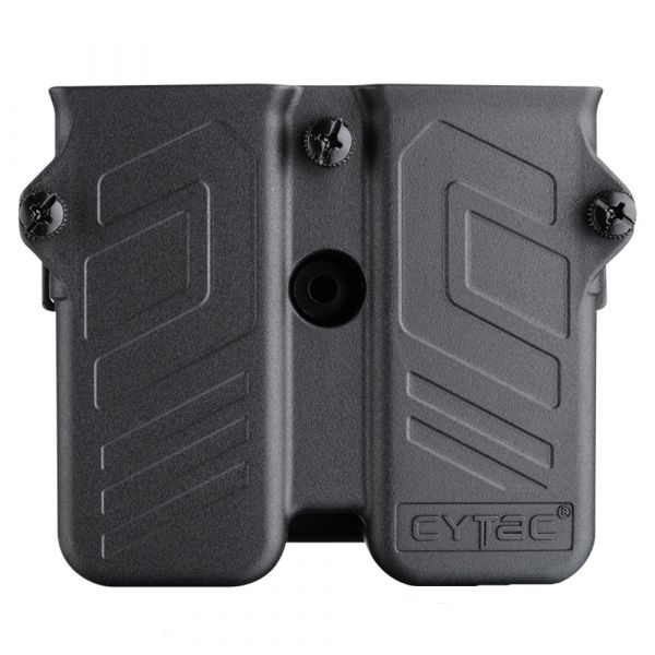 Cytac Funda para cargador Universal Double 9mm/.40/.45 negro
