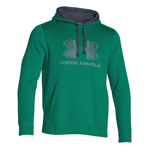 Sudadera Under Armour Storm Rival Graphic verde-gris
