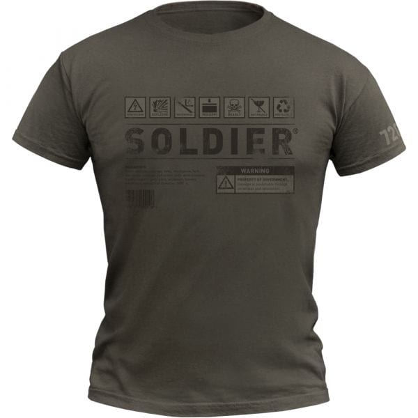 Camiseta 720gear Soldier army verde oliva