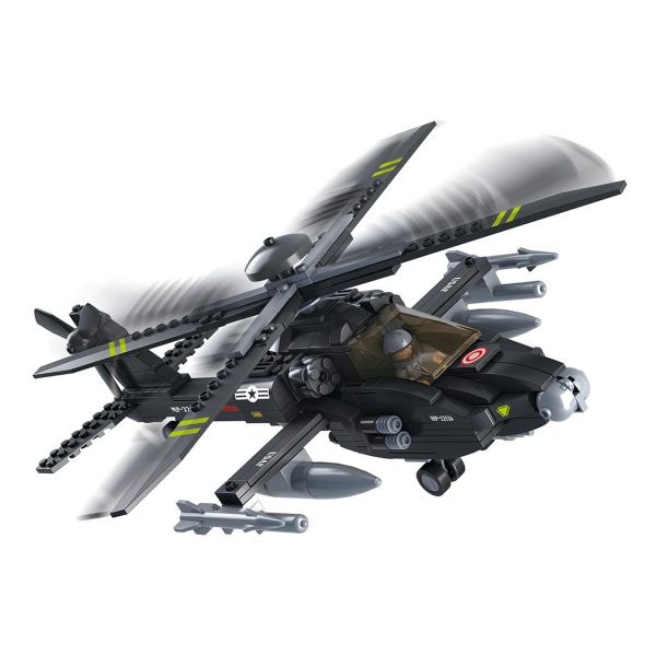 Sluban set de bloques Apache Helicóptero M38-B0511