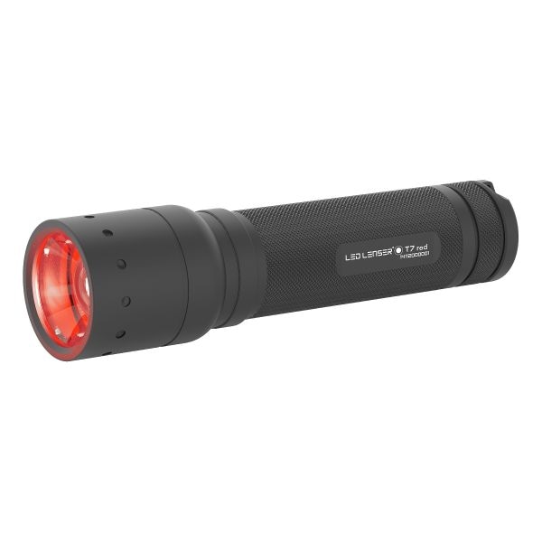 Linterna LED Lenser T7.2 roja