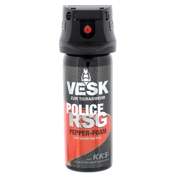 Vesk RSG aerosol de pimienta Police espuma 50 ml
